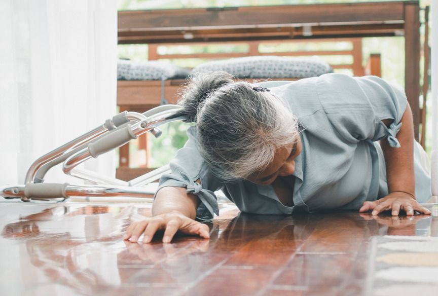 Common Injuries Resulting from Nursing Home Slip and Falls